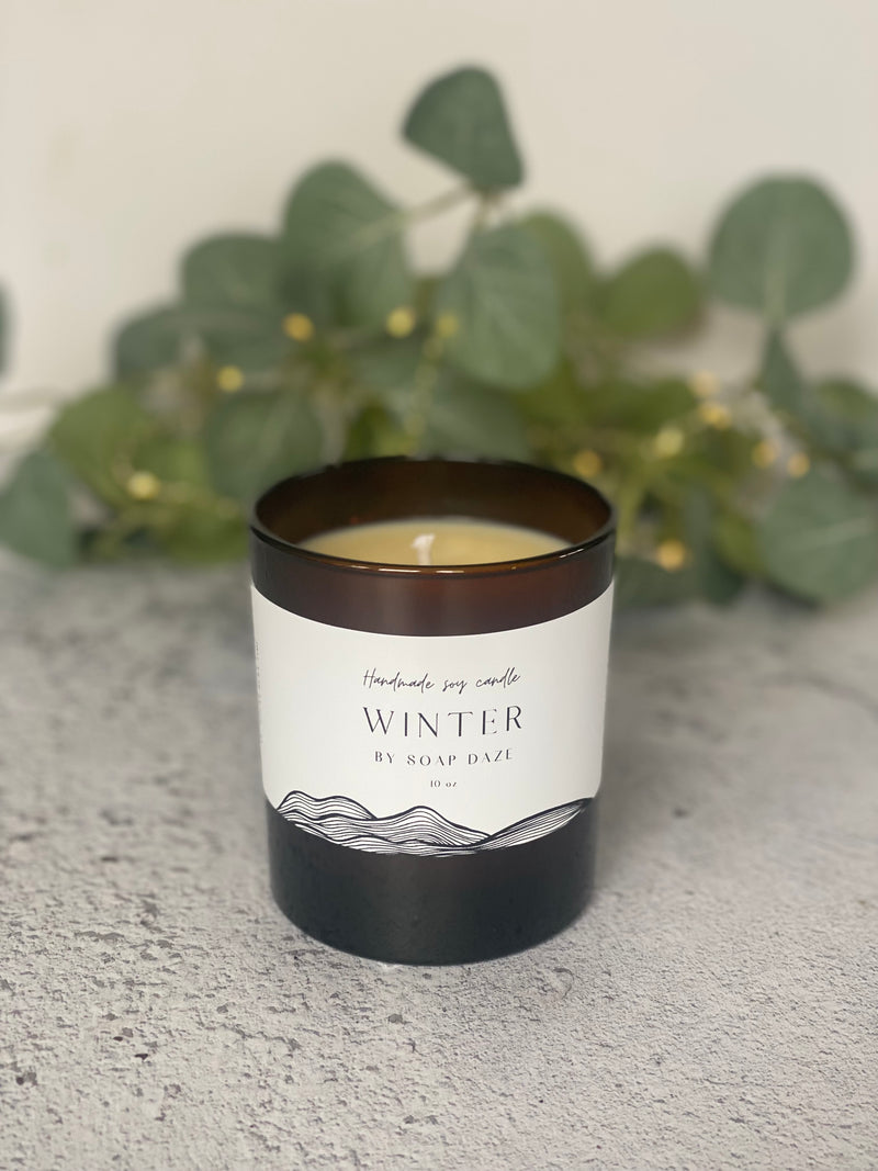 Soy Wax Winter Candle, Large