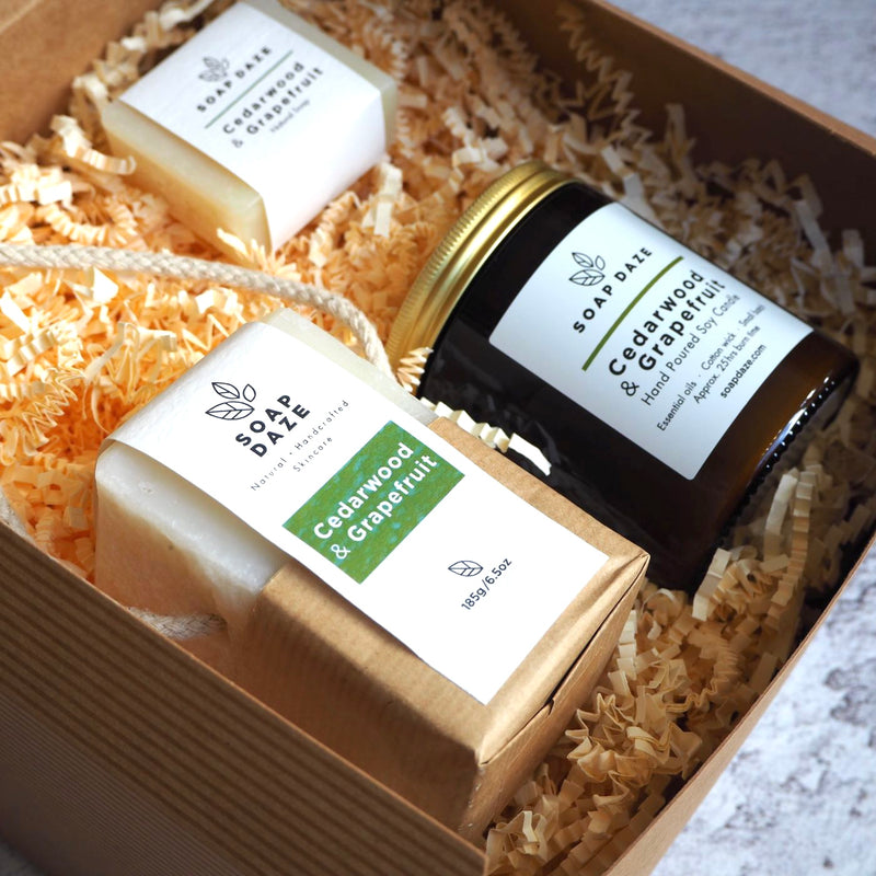 Gift Set - Candle & Soaps Set - Multiple Options